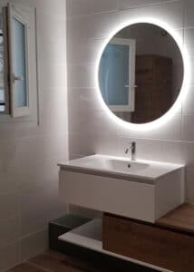 Meuble salle de bain marbre Nimes